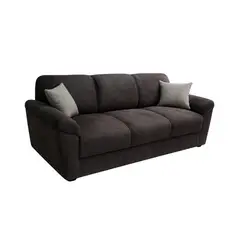 GENERICO - Sofá Mael 3 puestos tela pet friendly anti fluidos 185x88x75
