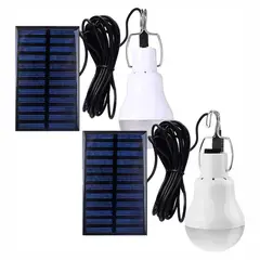 GENERICO - Bombillos Led Solar 10w Recargables - Doble Iluminación