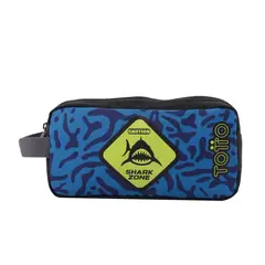 TOTTO - Cartuchera escolar Sharky Azul