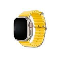 GENERICO - Smartwatch Reloj Inteligente T800 Ultra Serie 8 Amarillo Bluetooth 49m