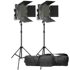 NEEWER - Set Luces Nw660 Bi-color Continua con Trípodes