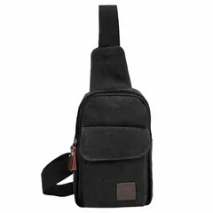 GENERAL - Bolso Mochila De Hombro Oxford Del Pecho Pequeño