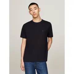 TOMMY HILFIGER - Camiseta azul que absorbe la humedad