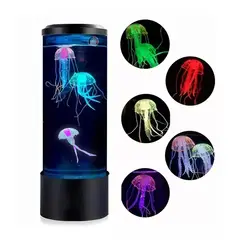 ZOCOCIO - Lámpara De Medusas Rgb Led Relajante Decorativa Acuario Usb