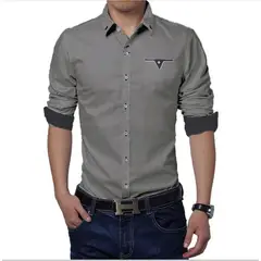 THE CLOTHING COMPANY - Camisa Hombre Diseño Bolsillo