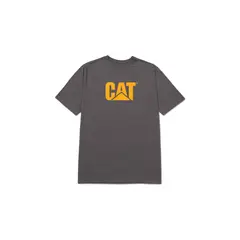 CAT - Camiseta Hombre CAT LOGO TEE Gris 1 CAT.