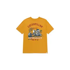 CAT - Camiseta Hombre EQUIPMENT GRAPHIC TE Naranja CAT.