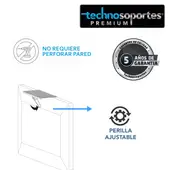 TECHNOSOPORTES - Soporte para Consolas DVD Apple TV Modem