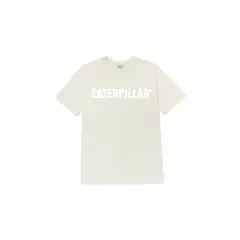 CAT - Camiseta Hombre CATERPILLAR LOGO TEE Beige CAT.