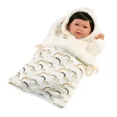 GENERICO - BEBE REBORN MIMI PELO BRILLANTE LLORENS 42CM