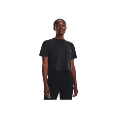 UNDER ARMOUR - Camiseta Mujer Meridian Ss Negro