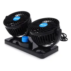 HOME - Duo Ventiladores para interior de autos 360º
