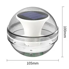 GENERICO - Bola Led Solar Flotante Rgb Que Cambia De Color Para Piscina