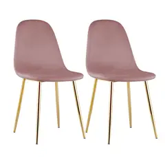 DIMATEX LEON - Set x2 Silla Decor Mueble Sala Comedor Dormitorio Refofelia