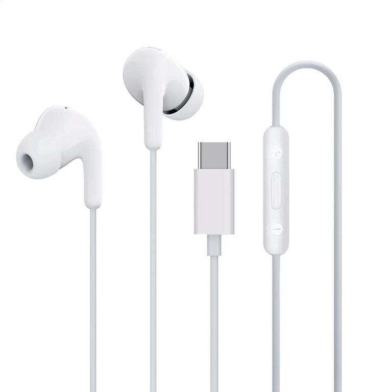 Audífonos Conexión Tipo C Control Integrado Wht