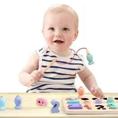 GENERICO - Pesca De Aprendizaje Montessori Para Bebe Nuevo