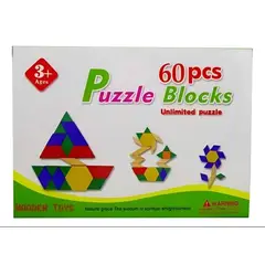 GENERICO - Juguete Didactico Tangram Grande Para Niños