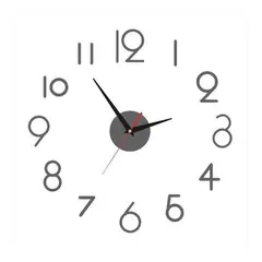 GENERICO - Reloj De Pared Plano Hogar Decorativo Diseño Moderno Pequeño