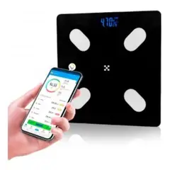 GENERICO - Pesa Balanza Inteligente Bluetooth Grasa Peso Corporal