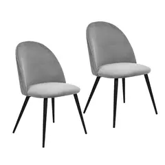 DIMATEX LEON - Set x2 Silla Decorativa Mueble Sala Comedor Dormitorio Refkira