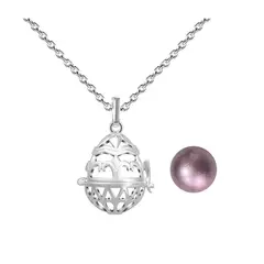 DAYOSHOP - Collar Llamador De Angel Proteccion Cascabel + Estuche