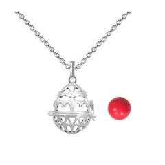 DAYOSHOP - Collar Llamador De Angel Proteccion Cascabel + Estuche