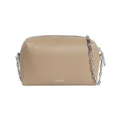 CALVIN KLEIN - Bolsa beige camera