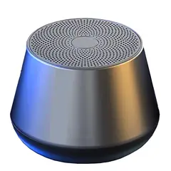 GENERICO - Altavoz Bluetooth inalámbrico Portátil Sonido Envolvente - Gris