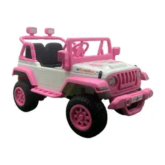 BEBESUNITA - Carro Electrico Recargable Niña Llantas Goma 6 Años