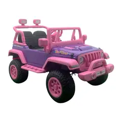 BEBESUNITA - Carro Electrico Recargable Niña Llantas Goma 6 Años