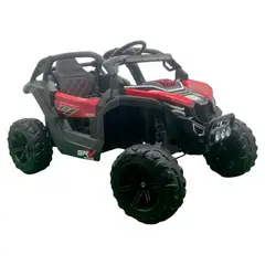 BEBESUNITA - Carro Electrico Niño Bugui Llanta Goma 7años 4x4 Bateria 12v