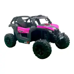 BEBESUNITA - Carro Electrico Niño Bugui Llanta Goma 7años 4x4 Bateria 12v