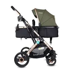 BEBESIT - Coche Moises Bebé Gold LX Verde