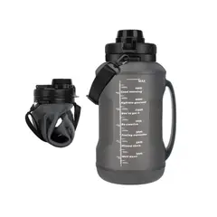 GENERICO - Botella Agua 2 Litros Botilito Silicona Plegable Hidratacion