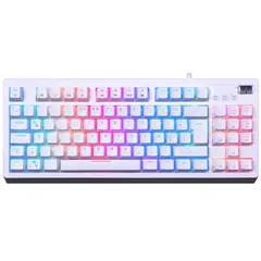 VSG - Teclado Mecanico Quasar Rgb Blanco Switch Azul