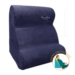 MALAIA HOME - Cojín TV Paradise Azul Ergonómico de