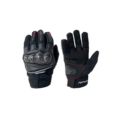 PIGMALION - Guantes De Proteccion Vortex Rojos Para Moto