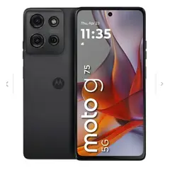 MOTOROLA - Celular Moto G75 256GB-8GB RAM- Cámara 50 MP -16MP- Pantalla 6,8 - 5G - Gris