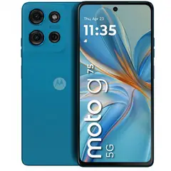 MOTOROLA - Celular Moto G75 256GB-8GB RAM- Cámara 50 MP -16MP- Pantalla 6,8 - 5G Azul