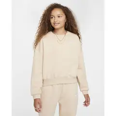 NIKE - BUZO NIÑA SPORTSWEAR CLUB FLEECE FZ9244-126
