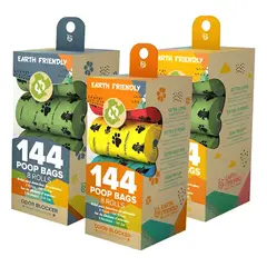 GENERICO - Bolsas Para Perros X 24 Rollos 432 Bolsas Biodegradable Pet