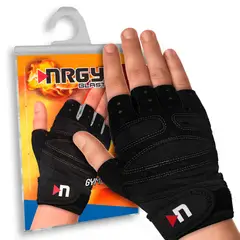 GENERICO - Guantes Gym Negro NRGY Blast