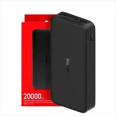 XIAOMI - PowerBank 20000mAh Carga rápida negro