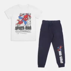 MARVEL - Conjunto Para Niño Licenses Crema-Azul Nemo L