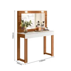 MULTIMUEBLES - TOCADOR CAMARIM GALA CANELA BLANCO