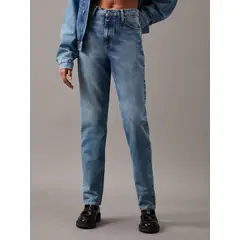 CALVIN KLEIN - Mom azul jeans