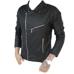 MODA EN CIRCUITO - CHAQUETA CHAMARRA EN CUERO -TEX PARA HOMBRE