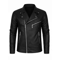 MODA EN CIRCUITO - CHAQUETA CHAMARRA EN CUERO -TEX PARA HOMBRE
