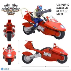 MC FARLANE - Vinnie’s Radical Rocket Sled Motorraton Biker Mice Nacelle