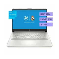 HP - PORTÁTIL 14-DQ0533LA INTEL CELERON N4120 SSD 256GB DDR4 8GB